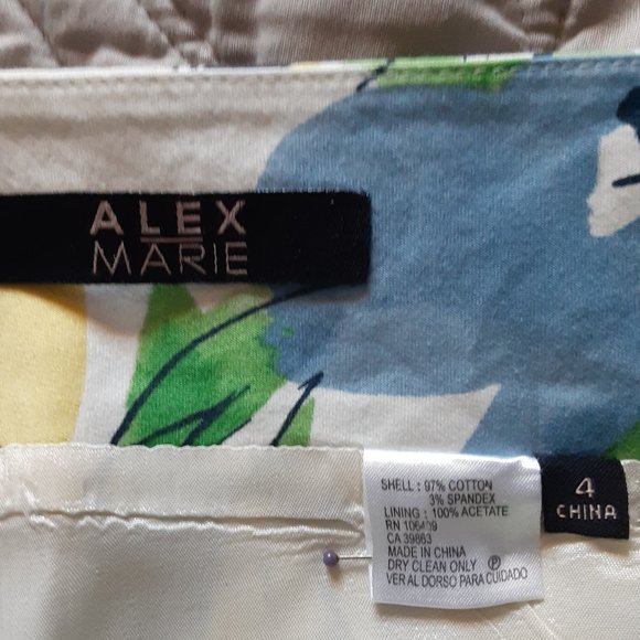 ALEX MARIE SKIRT/SIZE 4 - Picture 8 of 9